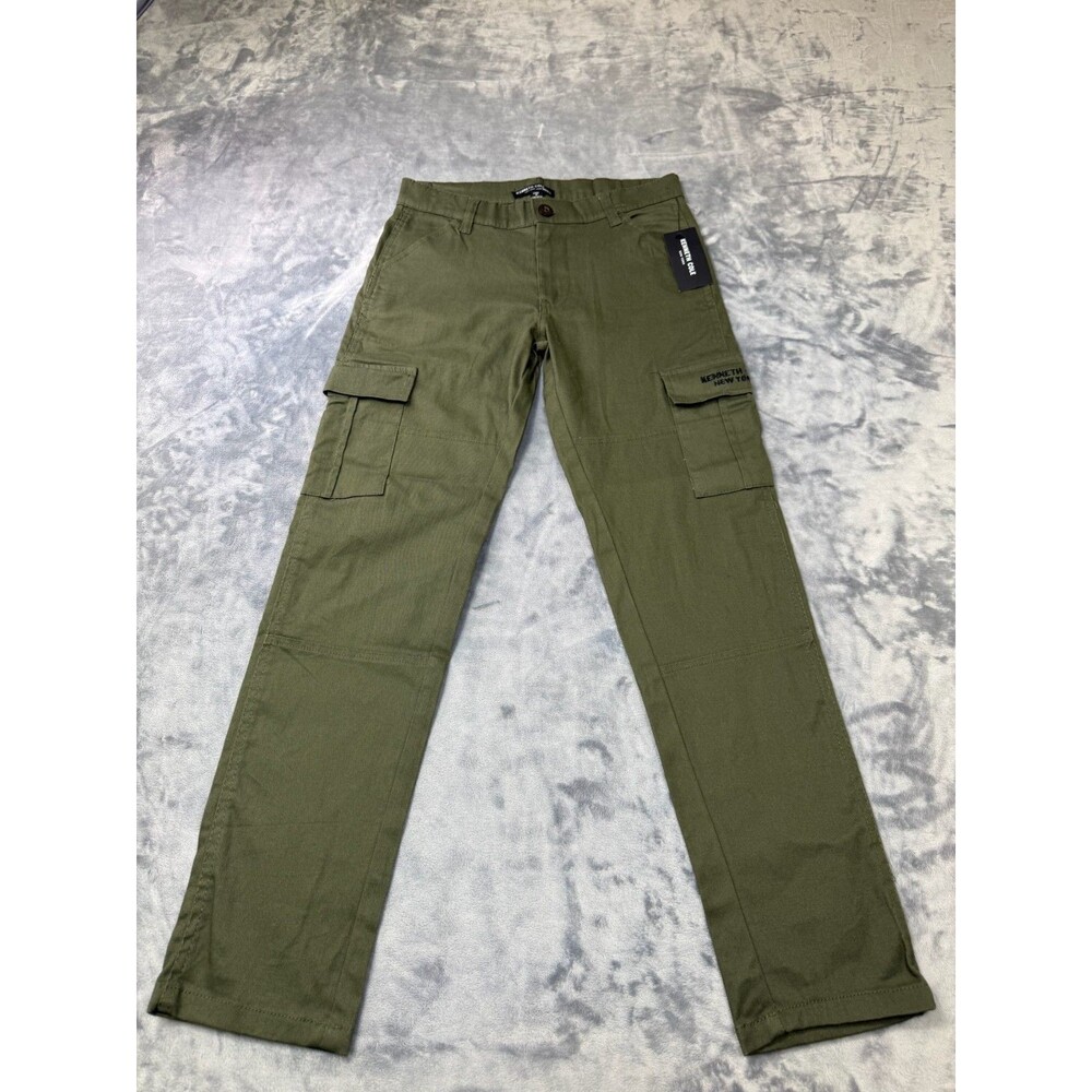 Kenneth Cole Pants Cargo Boys 14L Olive NWT